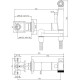 Комплект для гигиенического душа Avenue встроенный хром AV00610CR