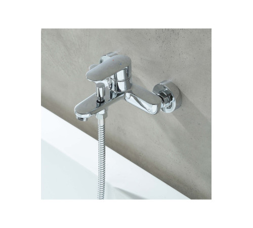 Смеситель для ванны Aquanet Ника хром AQ1840CR