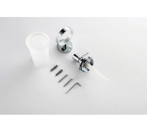 Дозатор для жидкого мыла Aquanet Европа хром AQ4105CR