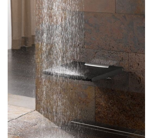 Сиденье для душа откидное KEUCO PLAN хром/темно-серый 14980010037 RAL 7021