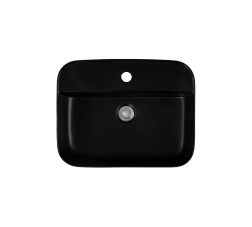 Раковина накладная AQUATON Вега 500x395x140 мм матовый черный AQ5506-MB