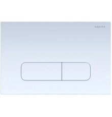 Панель смыва KDI 002A белая глянец прямоугольные клавиши KDI-0000013