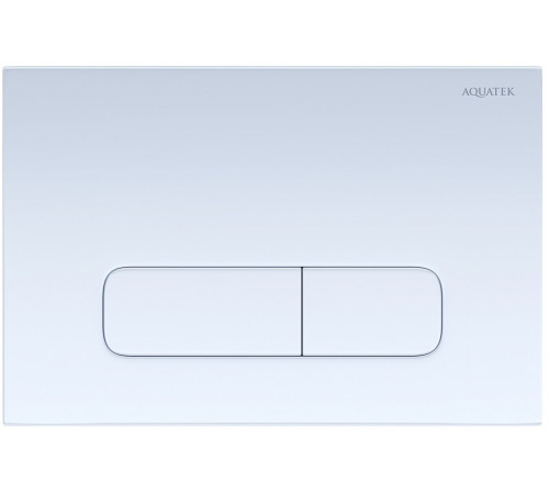 Панель смыва KDI 002A белая глянец прямоугольные клавиши KDI-0000013