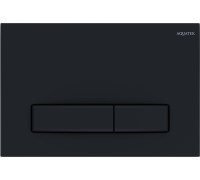Панель смыва KDI Slim 009D черный матовый прямоугольная клавиша KDI-0000025