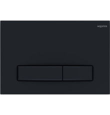 Панель смыва KDI Slim 009D черный матовый прямоугольная клавиша KDI-0000025