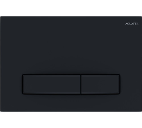 Панель смыва KDI Slim 009D черный матовый прямоугольная клавиша KDI-0000025