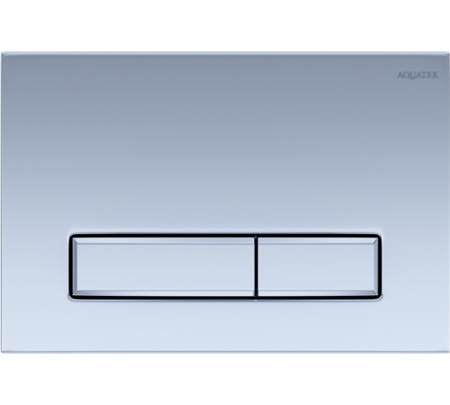 Панель смыва KDI Slim 009C хром матовый прямоугольная клавиша KDI-0000024