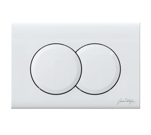 Комплект инсталляции с унитазом Jacob Delafon Aleo сиденье микролифт клавиша белый глянец E21731RU-00