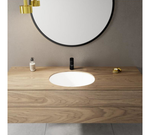 Смеситель для раковины Hansgrohe Vernis Blend 100 без донного клапана матовый черный 71580670