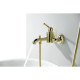 Смеситель для ванны Aquanet Классик полированное золото AQ1540PG