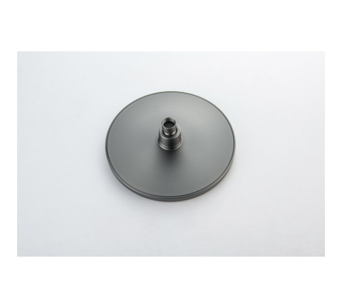 Душевая система со смесителем для душа Aquanet Бетта 220 мм оружейная сталь AQ2160BGM