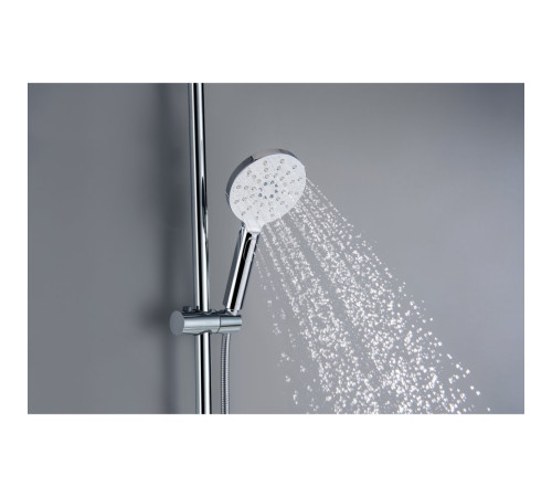 Душевая система со смесителем для ванны Aquanet Бетта 220 мм хром AQ2140CR