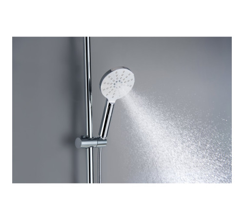 Душевая система со смесителем для ванны Aquanet Бетта 220 мм хром AQ2140CR