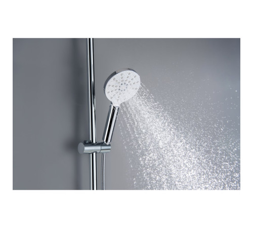 Душевая система со смесителем для ванны Aquanet Бетта 220 мм хром AQ2140CR