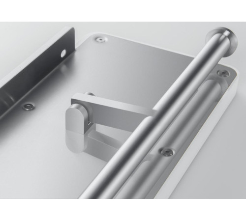 Бумагодержатель двойной с полкой Aquanet Europa хром AQ4919CR