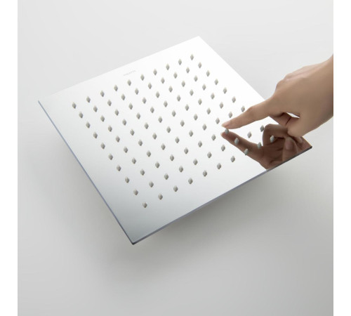 Верхний душ Aquanet AQ2076CR квадратный 250х250х7 мм хром AQ2076CR