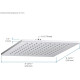 Верхний душ Aquanet AQ2076CR квадратный 250х250х7 мм хром AQ2076CR