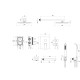 Душевой комплект Aquanet ЛИБРА Set 4 в 1 3 режима AQ1673CR