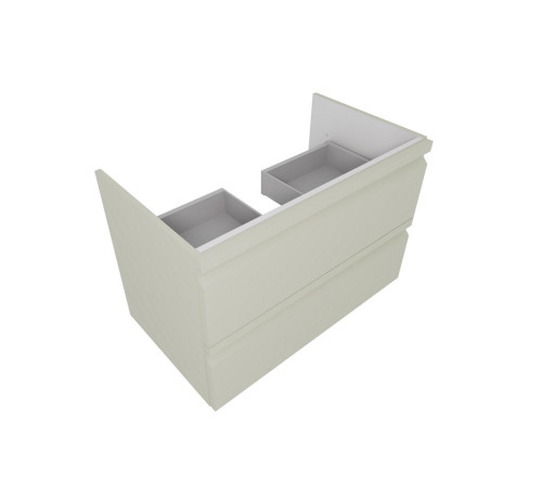 Комплект мебели для ванной AQUATON ВЕГА 60 с раковиной AQ0460-00 шалфей зеленый AQ77060-GS