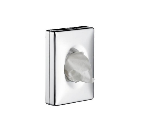 Коробка для гигиенических салфеток emco System2 до 25 шт подвесная хром 3553 001 01