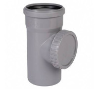 Ревизия канализационная Ostendorf HT HTRE 75 мм PP RAL 7037 113600