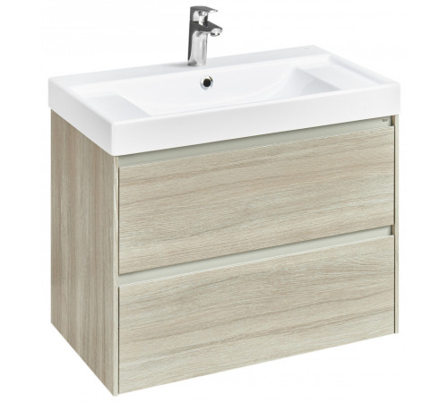 Тумба под раковину Roca Ona подвесная 2 ящика 785x450x565 мм светлый дуб A857630512