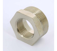Футорка никелированная Uni-Fitt 1x1 1/2 НВ 604N6400