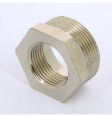 Футорка никелированная Uni-Fitt 1x1 1/2 НВ 604N6400