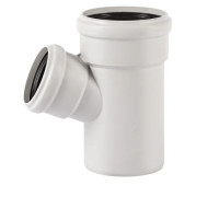 Тройник бесшумной канализации Ostendorf Skolan Safe SKEA 110/75 мм 67° 335310