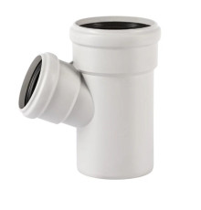Тройник бесшумной канализации Ostendorf Skolan Safe SKEA 110/75 мм 67° 335310