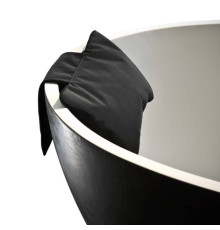 Подушка для ванной Decor Walther Loft NKH 32x21 см с противовесом черная 0952160