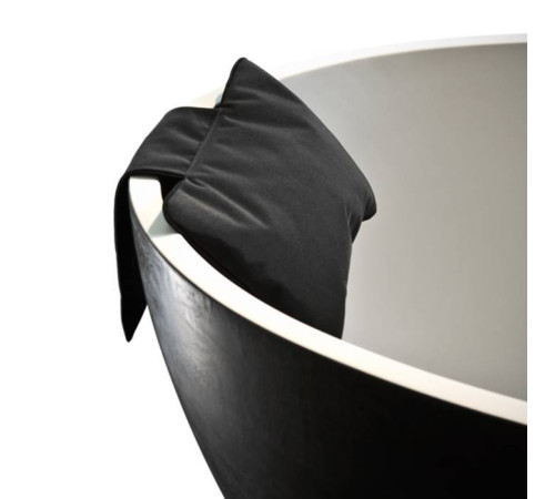 Подушка для ванной Decor Walther Loft NKH 32x21 см с противовесом черная 0952160