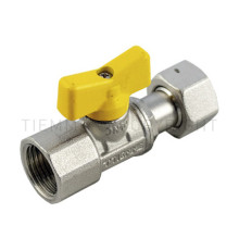 Кран шаровой для газа Tiemme 1/2 ВР х 1/2 ВР бабочка 2220011