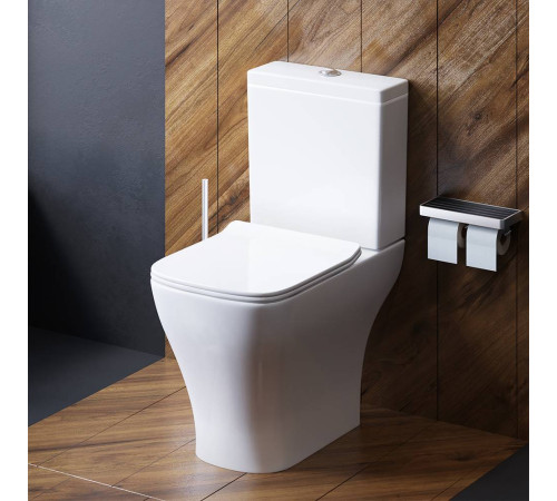 Унитаз-компакт безободковый AM.PM Like с сиденьем микролифт DX78C8600SC