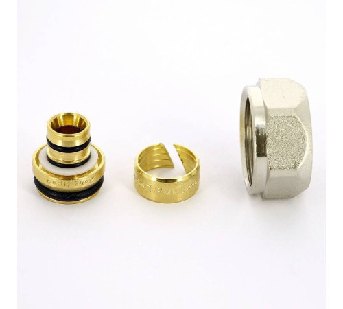 Соединитель обжимной Tiemme евроконус для металлопластиковой трубы 16(2.0)х3/4 EK 1440G0002