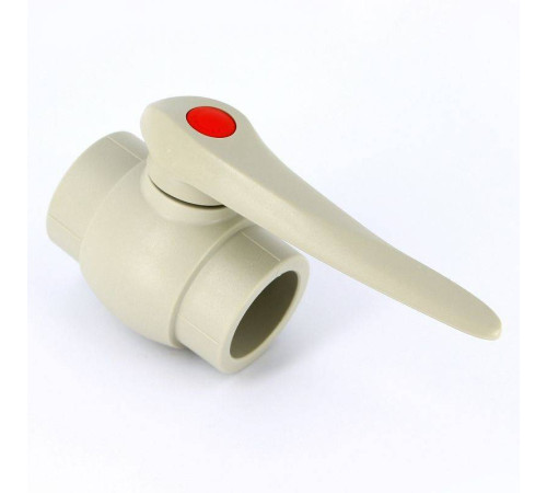 Кран шаровой полипропиленовый FV-Plast 50 мм рычаг AA271050000Z