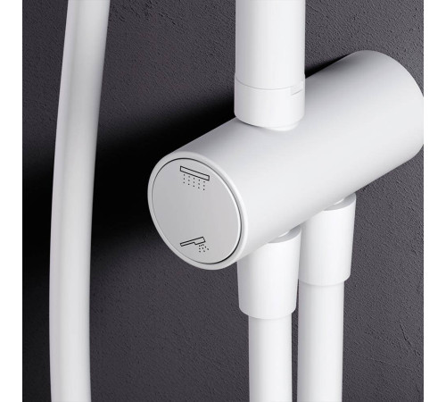 Душевая система AM.PM Like матовый графит F0790033