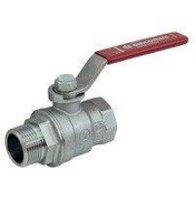 Кран шаровой полнопроходной Giacomini R854L 1 1/4 ВР-НР ручка рычаг R854LX026