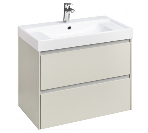 Тумба под раковину Roca Ona 800 мм 2 ящика слоновая кость ZRU9307862