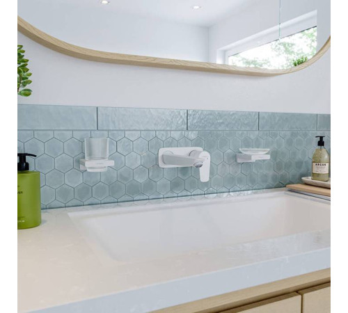 Мыльница Hansgrohe AddStoris белый матовый 41746700