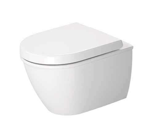 Унитаз подвесной компакт Duravit Darling New 36x48 см вертикальный смыв Durafix белый 2549090000