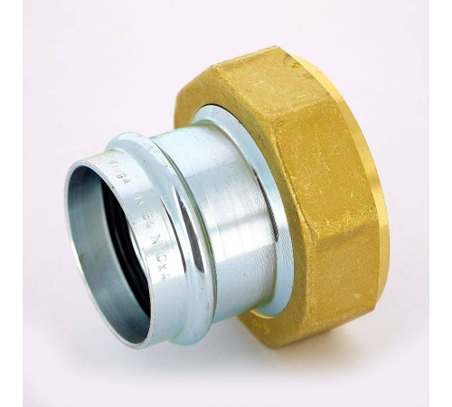 Муфта пресс Viega Prestabo с накидной гайкой 54х2 1/2 оцинкованная сталь 601133