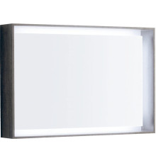 Зеркало с подсветкой Geberit Citterio 88.4x58.4 см темный дуб 500.572.JJ.1