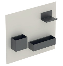 Комплект магнитной доски Geberit ONE 449x388x75 мм песчаный матовый 500.649.JL.2