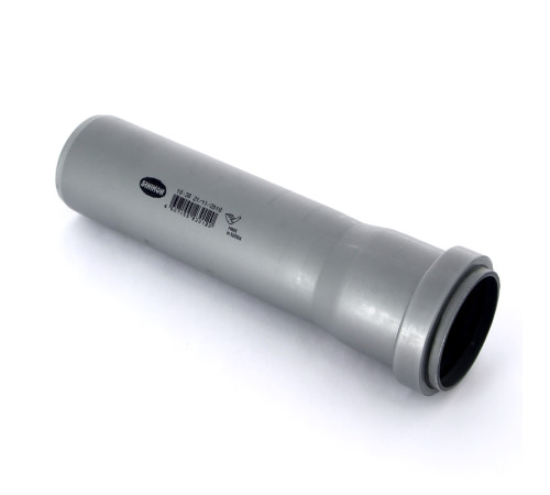 Труба канализационная Sinikon Standard 50x150 мм с раструбом 11010150