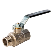 Кран шаровой STOUT полнопроходной НР/НР ручка рычаг 1/2 SVB-0005-000015