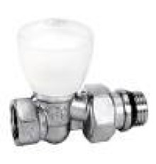 Клапан ручной прямой Giacomini 1/2 хромированный R6X033