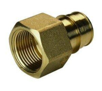 Фитинг прямой Giacomini GX 16 x 1/2 ВР аксиальный GX109Y033