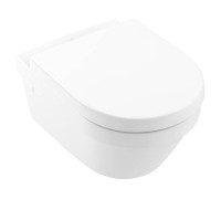 Комплект унитаз подвесной Villeroy & Boch Architectura с сиденьем SoftClose альпийский белый 4694HR01