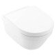 Комплект унитаз подвесной Villeroy & Boch Architectura с сиденьем SoftClose альпийский белый 4694HR01